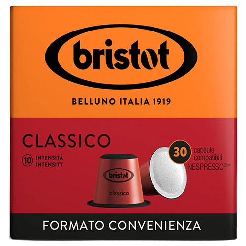 Bristot Classico Nespresso Capsules 30 stuks