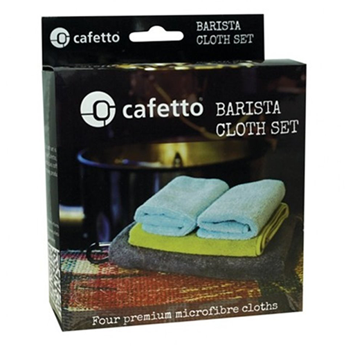 Cafetto Barista microvezeldoeken set 4 stuks
