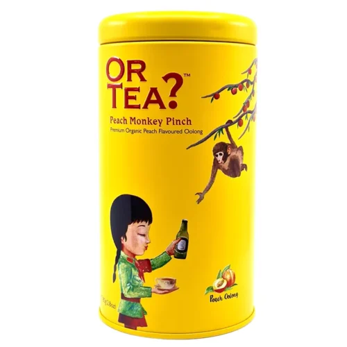 Or Tea? Peach Monkey Pinch 80gr in Theeblik