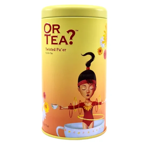 Or Tea? Twisted Pu'er 90gr in Theeblik