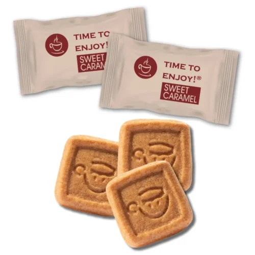 Time to Enjoy Piazza Caramel koffiekoekjes 400 stuks