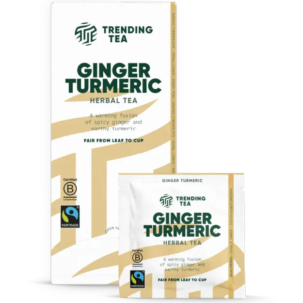 TrendingTea Ginger Turmeric Sachets 25st